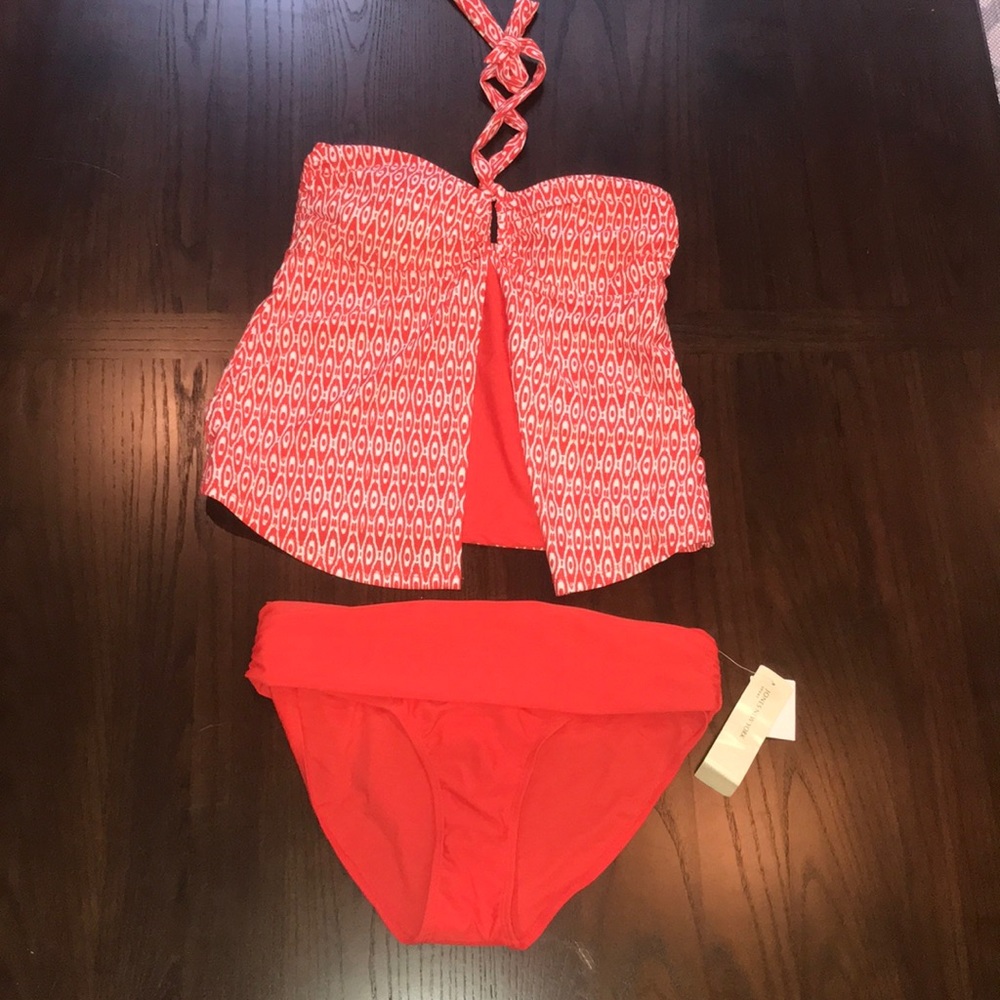 NWT $108 JONES NEW YORK 2 PIECE SWIMSUIT SIZE 8